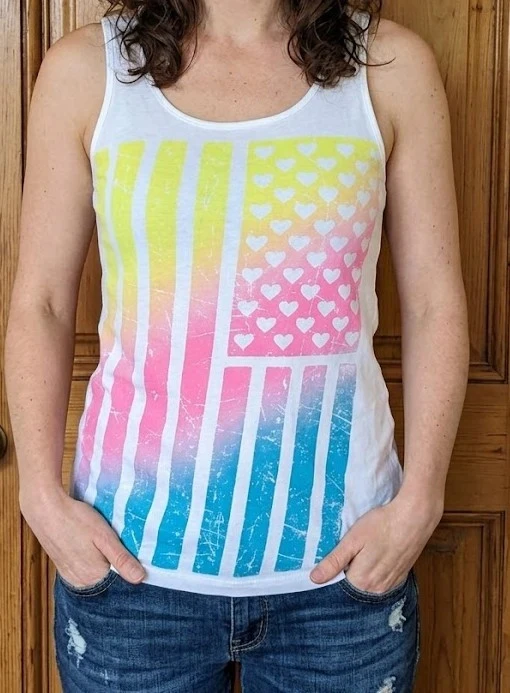 débardeur jennyfer impression multicolore taille S (36)